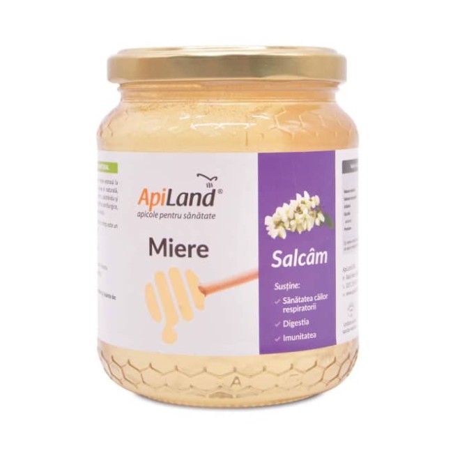 Miere de salcam cruda 500g Apiland